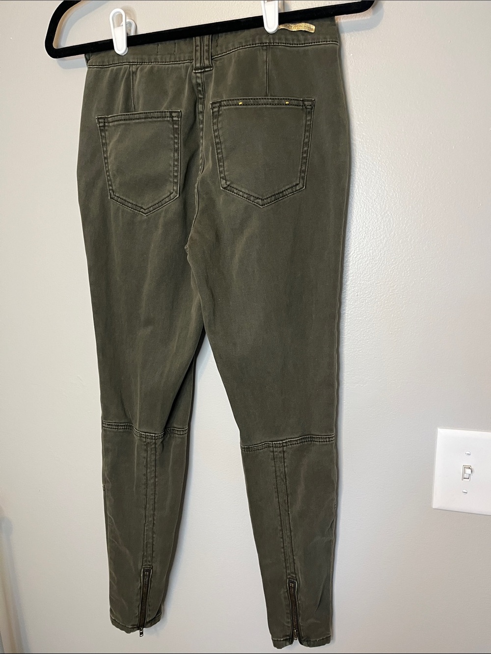 Anthropology Pilcro and the Letterpress Olive Green Women’s Jeans - Picture 10 of 16